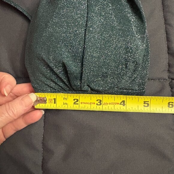 Lands' End Shine Twist Front Bandeau Bikini Top - Land's End - Size: 4 - NWT - Picture 8 of 14